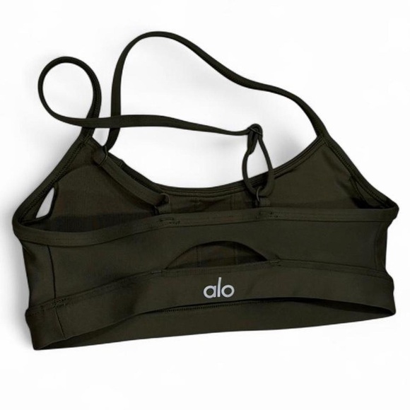 ALO Yoga Other - Alo Yoga Airlift Intrigue Sports Bra XXS Green Olive Limited Edition